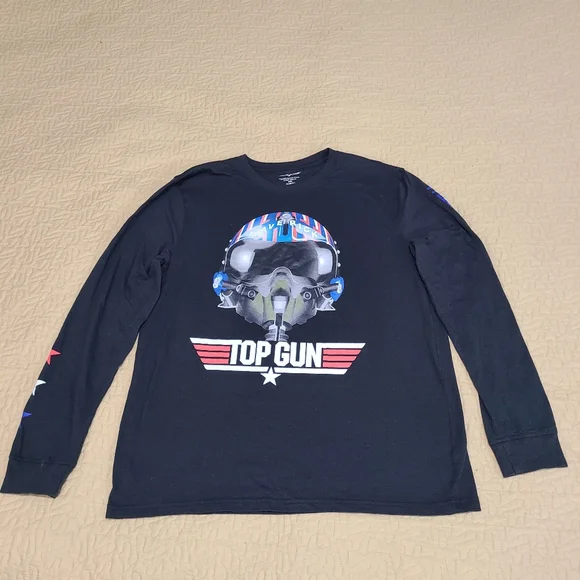 Top Gun the movie long sleeve T shirt size M - Picture 2 of 6